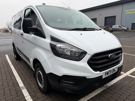 FORD TRANSIT 2022 Transit Custom 2.0 Leader DCiV 300 L1H1 2.0L EcoBlue 105PS Double Cab 6 Seater Manual